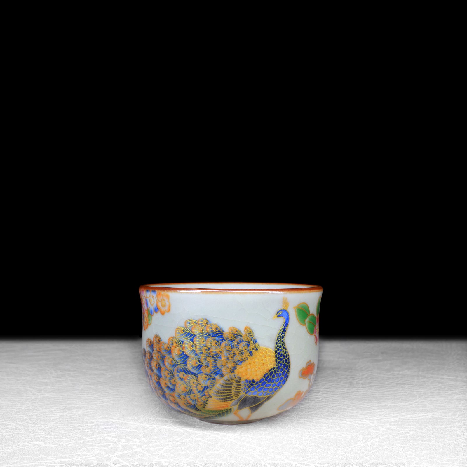 Peacock Auspicious Cup