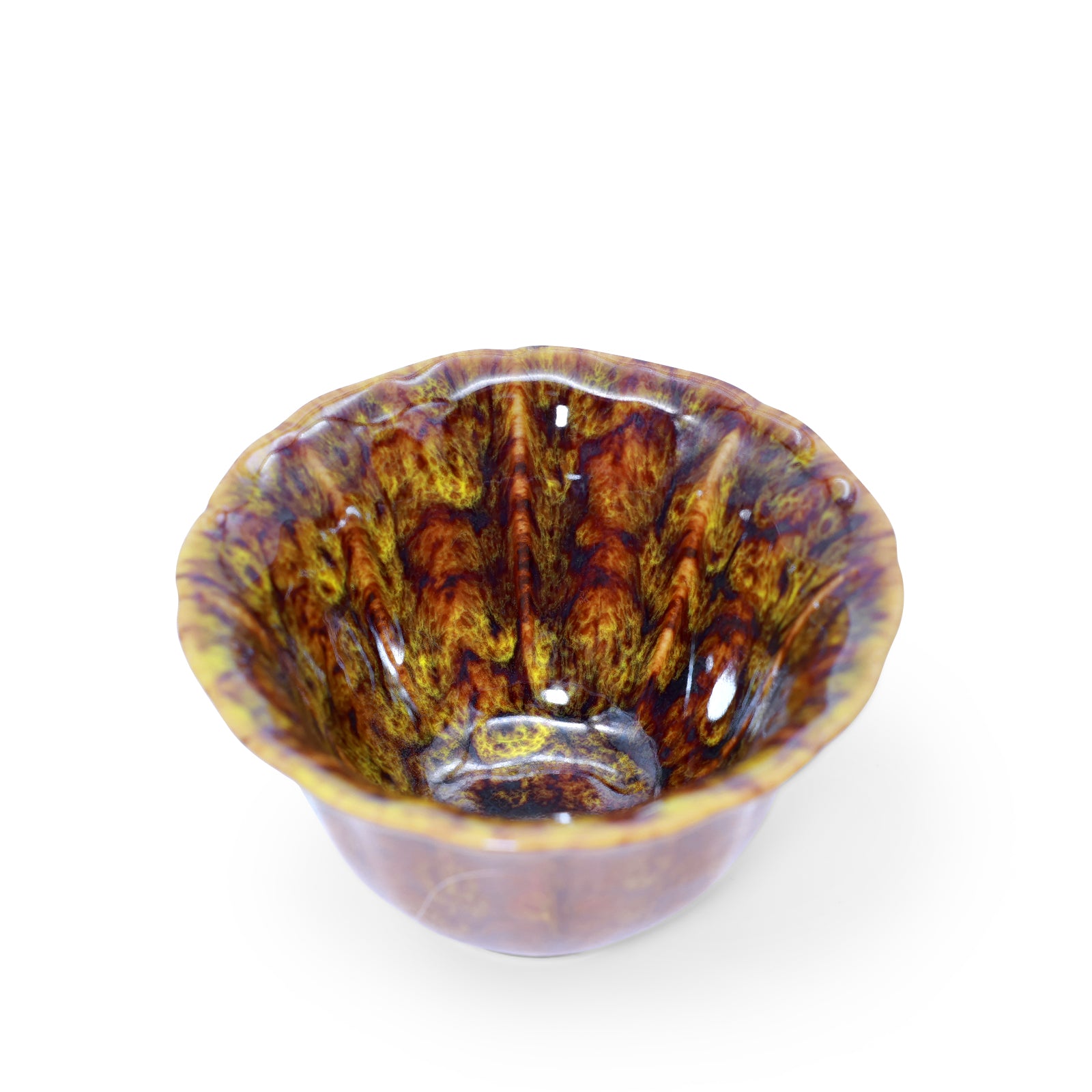 Golden Brown Pomegranate Vein Jianzhan