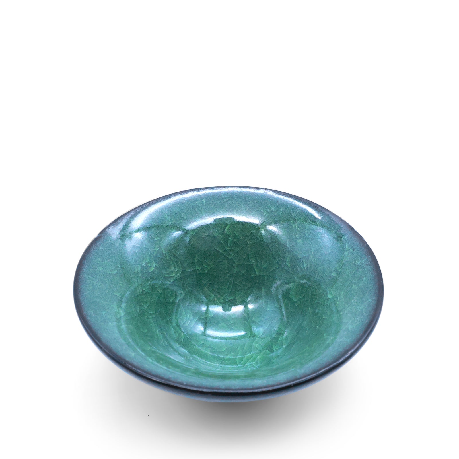 Emerald Ice-Crackle Jianzhan