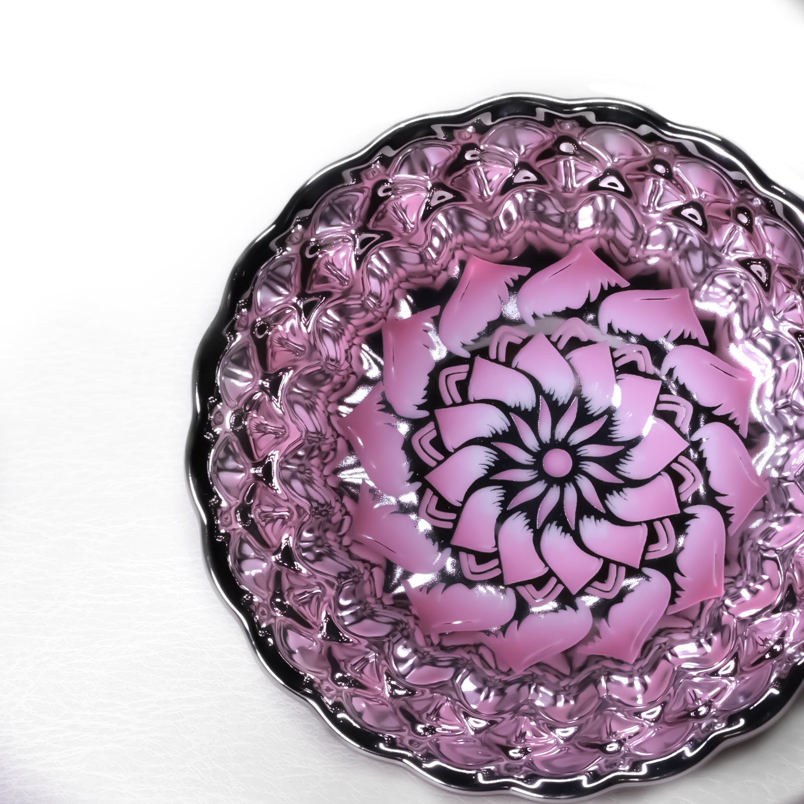 Pink Lotus Glaze Cup