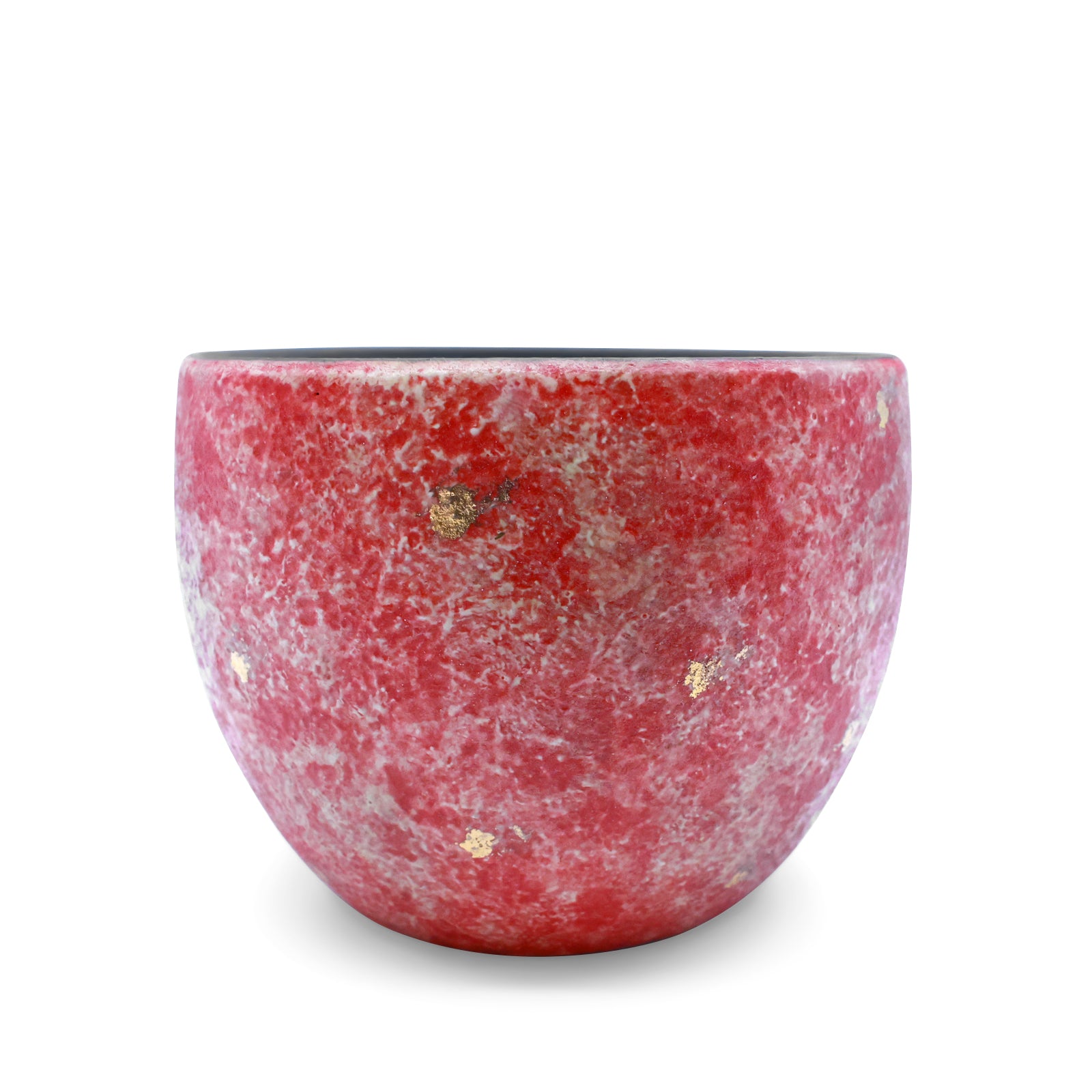 Cinnabar Gold-Speckled Meditation Cup