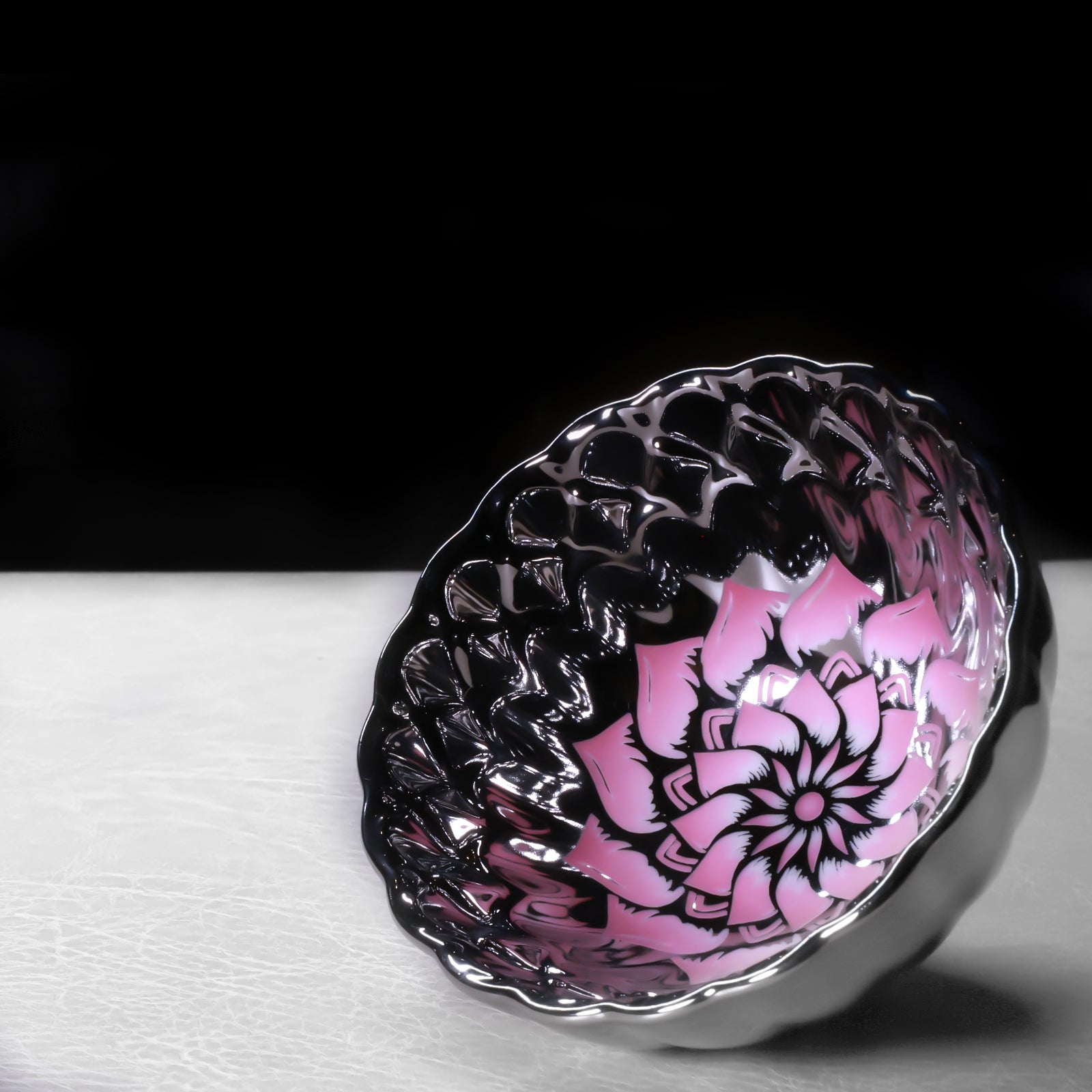 Pink Lotus Glaze Cup